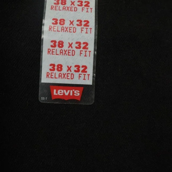 vintage Levi's 550 jeans‎ mens 36X32.5 Relaxed Fit Tapered Leg usa 80s deadstock